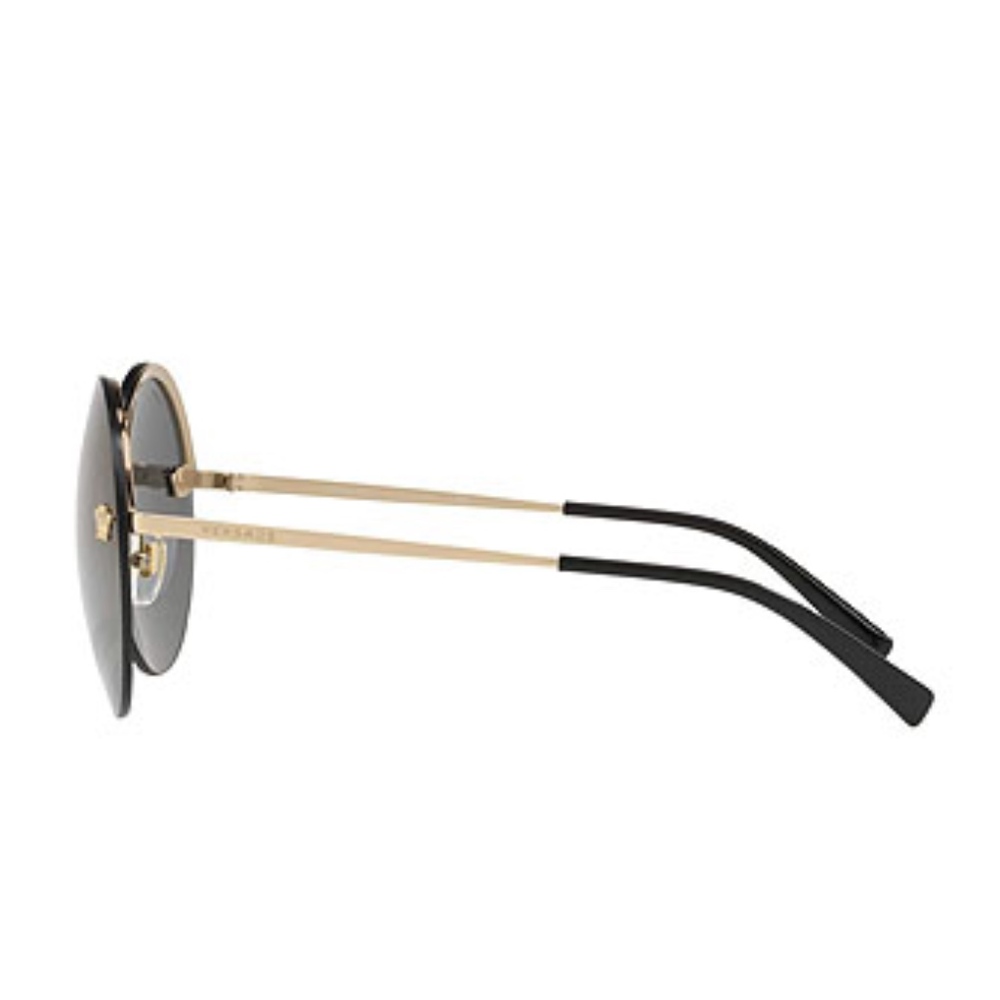Versace Unisex 59 mm Pale Gold Sunglasses - Picture 3 of 5